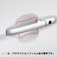 Door handle protection